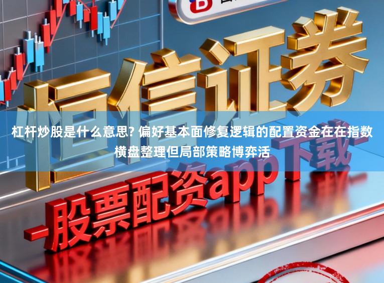 杠杆炒股是什么意思? 偏好基本面修复逻辑的配置资金在在指数横盘整理但局部策略博弈活