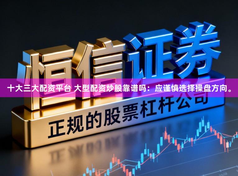 十大三大配资平台 大型配资炒股靠谱吗：应谨慎选择操盘方向。